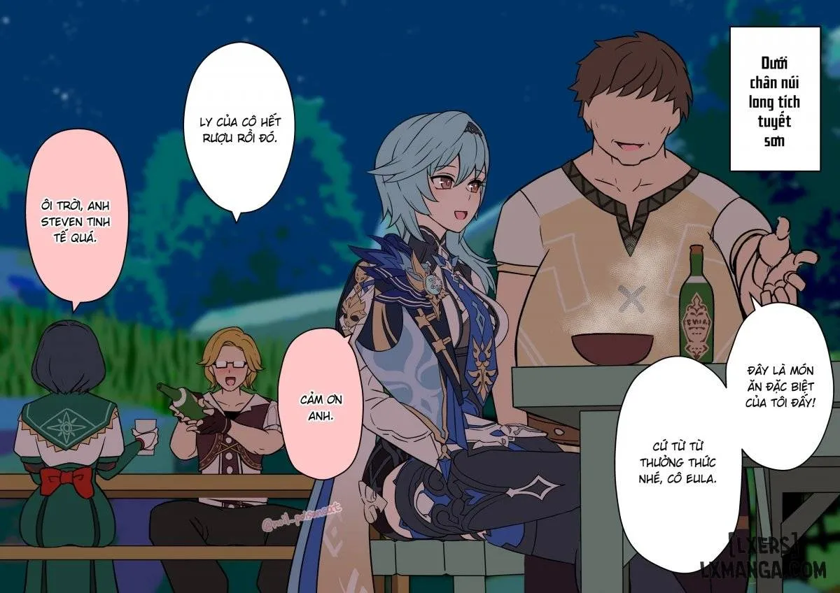 Ninmu Owari no Eula ni Osake o Nomasete Warui Koto o Suru Hanashi-Truyện Màu